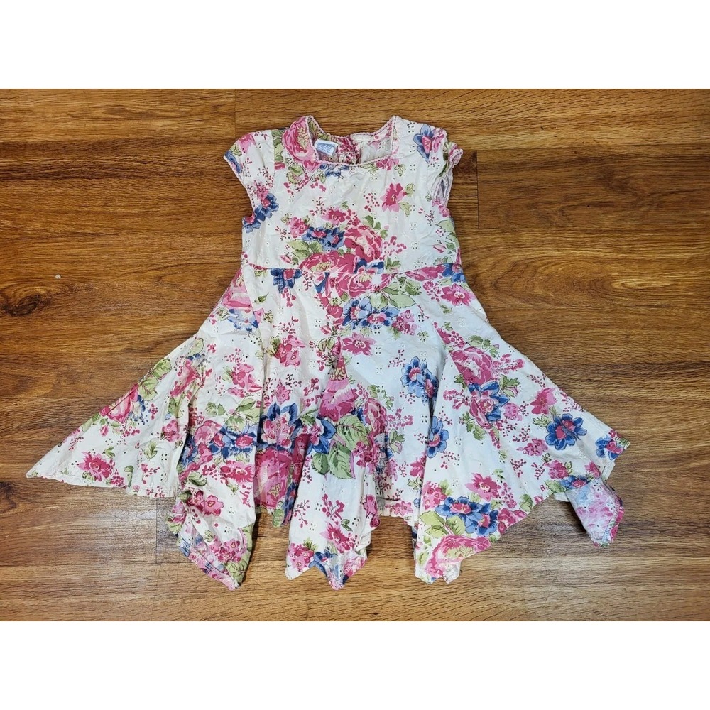 Vtge April‎ Cornell Kids Floral Dress Size 2